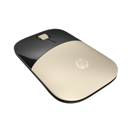HP Z3700 vezeték nélküli egér (optikai, USB nano vevő, 3 gomb, arany)