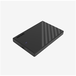 Hikvision külső ház (2,5", SATA, USB 3.1/USB-C, 6 Gbps, fekete)