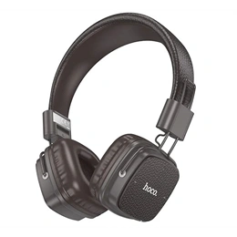 Hoco W56 bluetooth fejhallgató sztereo (v5,4, 3,5mm jack, fejpánt, sötétbarna)