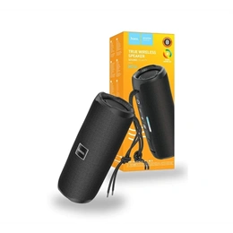 Hoco hc16 bluetooth hordozható hangszóró (v5.3, 5w, microsd kártyaolvasó, aux, fm rádió, mikrofon, fekete)