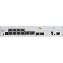 Huawei eKit AC650-256AP vezeték nélküli access kontroller (10 x 1GbE RJ45, 2 x 10Gb SFP+, 1 konzol, rack, max. 256 AP)