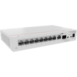 Huawei eKit S110-8P2ST 8 portos Gigabit asztali switch (PoE 124W, 1x 1Gb SFP uplink, nem menedzselhető)