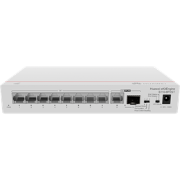 Huawei eKit S110-8P2ST 8 portos Gigabit asztali switch (PoE 124W, 1x 1Gb SFP uplink, nem menedzselhető)