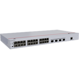 Huawei eKit S310-24T4X 24-portos Gigabit switch (24 x 10/100/1000, 4 x 10G SFP+, iStack, Layer2+, rack, 1 konzolport, 1U