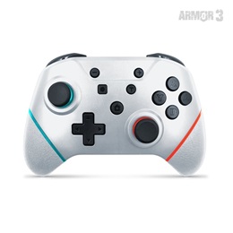 Hyperkin Armor3 Nuchamp kontroller (Nintendo Switch, BT, 8-10 óra akku, programozható paddle, force feedback, fehér)