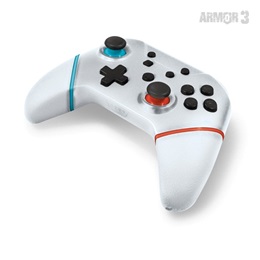 Hyperkin Armor3 Nuchamp kontroller (Nintendo Switch, BT, 8-10 óra akku, programozható paddle, force feedback, fehér)