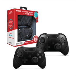 Hyperkin Armor3 Nuchamp vezeték nélküli kontroller (Nintendo Switch, 2 db, fekete)