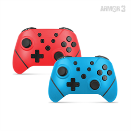 Hyperkin Armor3 Nuchamp vezeték nélküli kontroller (Nintendo Switch, kék, piros, 2 db)