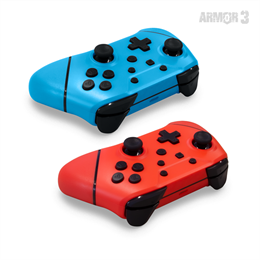 Hyperkin Armor3 Nuchamp vezeték nélküli kontroller (Nintendo Switch, kék, piros, 2 db)