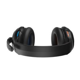 Hyperkin Armor3 Soundtac vezetékes gamer fejhallgató (Nintendo, PS, Xbox, PC, Mac kompatibilis, mikrofon, kék-narancs)