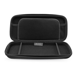 Hyperkin CarryMate utazó tok (EVA, erősített, kompatibilis Nintendo Switch, Switch OLED, Switch Lite, fekete)