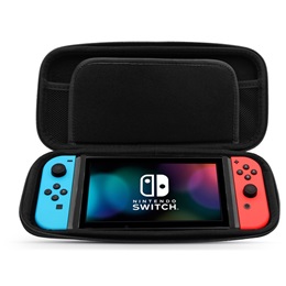Hyperkin CarryMate utazó tok (EVA, erősített, kompatibilis Nintendo Switch, Switch OLED, Switch Lite, fekete)