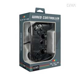 Hyperkin Cirka NuForce vezetékes kontroller (PS4, PC, Mac, fekete)