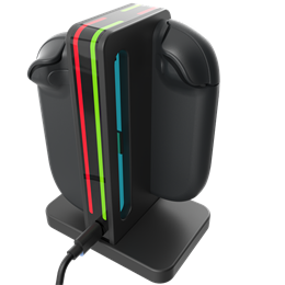 Hyperkin Power Spire Joy-Con töltőállvány (Nintendo Switch 2 kompatibilis, fekete)