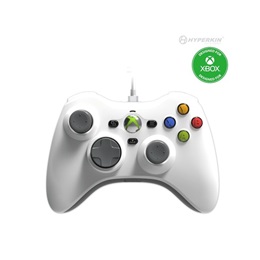 Hyperkin Xenon vezetékes kontroller (licencelt, Xbox Series X/S, Xbox One, Windows 10/11, fehér)
