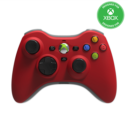 Hyperkin Xenon vezetékes kontroller (licencelt, Xbox Series, Xbox One, Windows 11/10, piros)