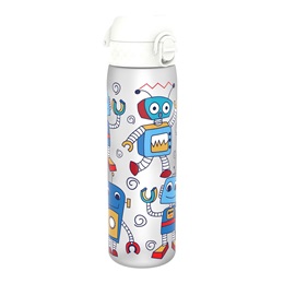 Ion8 Slim Recyclon Vizes palack gyerekeknek (500ml, Robots)