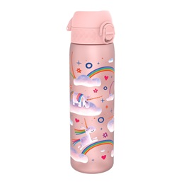 Ion8 Slim Recyclon Vizes palack gyerekeknek (500ml, Unicorn Rainbows)