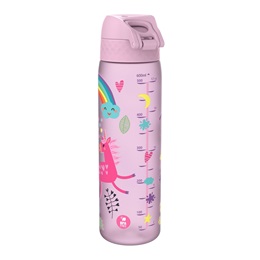 Ion8 Slim Recyclon Vizes palack gyerekeknek (500ml, Unicorns)