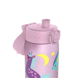 Ion8 Slim Recyclon Vizes palack gyerekeknek (500ml, Unicorns)