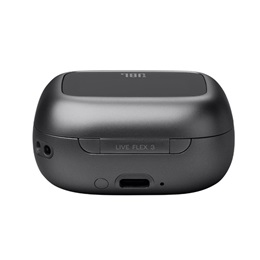 JBL Live Flex 3 vezeték nélküli fülhallgató (aktív zajszűrő, mikrofon, 50 óra, IP54, fekete)