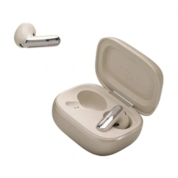JBL Live Flex 4 bluetooth fülhallgató sztereo (v6,0, tws, mikrofon, aktív zajszűrő, LED kijelző, ip54 + töltőtok, bézs)
