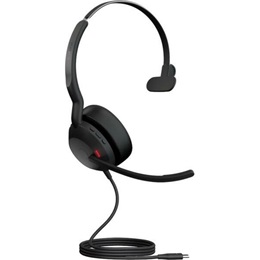 Jabra Evolve2 50 mikrofonos USB-C fejhallgató mono (Microsoft Teams, fekete)
