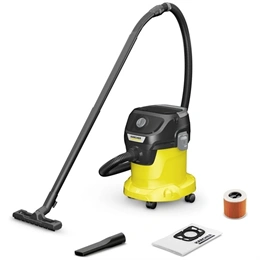 Karcher KWD 3 V-15/4/20 vezetékes nedves-száraz porzsákos porszívó (fekete-sárga)