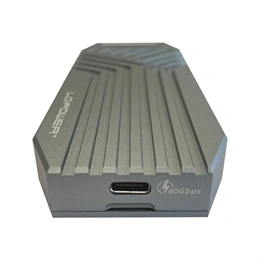 LC-Power LC-M2-C-USB4 külső ház (M.2, NVMe, USB 4 Gen 3x2 Type-C, szürke)