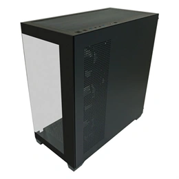 LC Power LC-715B-ON Seamless_X (midi torony, ATX, ablakos, fekete)