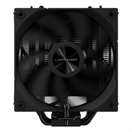 LC Power LC-CC-120-B4 Aera CPU hűtő (120 mm, PWM, 600-2200 RPM, 4x 6 mm réz hővezető cső, 190 W TDP, FDB, fekete)