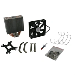 LC Power LC-CC-120 Cosmo Cool CPU hűtő (120 mm, 1 db ventilátor, PWM, max 1400 rpm, 180 W TDP, 4 tűs csatlakozó)