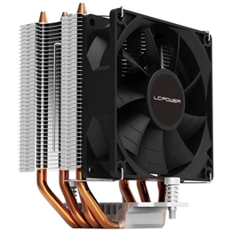 LC Power LC-CC-95-V2 CPU hűtő (92 mm, PWM, 600-2200 rpm, 165 W TDP, 4x6 mm heatpipe)