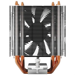 LC Power LC-CC-95-V2 CPU hűtő (92 mm, PWM, 600-2200 rpm, 165 W TDP, 4x6 mm heatpipe)