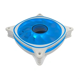 LC Power LC-CF-120-ARGB-KIT-R-W ARGB hűtő ventilátor (120 mm, PWM, 600-1600 rpm, FDB, fehér)