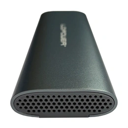 LC Power LC-M2-C-MULTI-2 külső ház (M.2, NVMe, SATA, USB-C, USB 3.2 Gen 2, antracit)