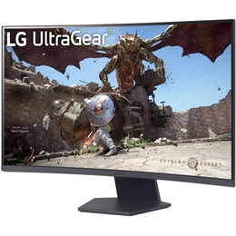 LG UltraGear 32GS60QC-B ívelt QHD, 180Hz FreeSync monitor