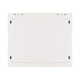 Lanberg 19" fali rackszekrény 9U (600x600, lapraszerelt, 600mm mély, edzett üveg, szürke)
