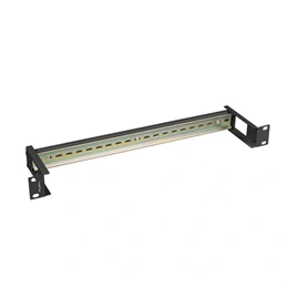 Lanberg DIN sín panel (19", 1U, 61mm mély, szürke)