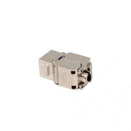 Lanberg Keystone modul (RJ45, CAT5E FTP, szerszám nélkül szerelhető, ezüst)