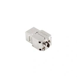 Lanberg Keystone modul (RJ45, CAT7, FTP, szerszám nélküli, ezüst)