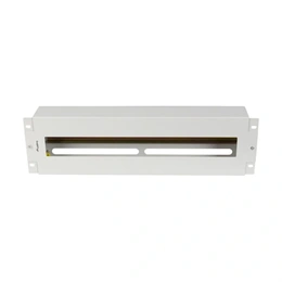 Lanberg biztosíték panel (19", 3U, DIN sín, szürke)