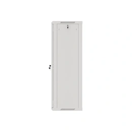 Lanberg fali rackszekrény (19", 27U, 600x450 mm, lapraszerelt, szürke)