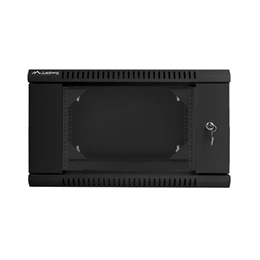 Lanberg fali rackszekrény (19", 6U, 600x600 mm, lapraszerelt, szürke)