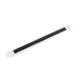 Lanberg fésűs panel (19", 1U, szürke)