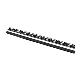 Lanberg függőleges kábelvezető csatorna (19", 47U, 2 db, fekete)
