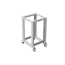 Lanberg rack keret (19", 18U, 600x800 mm, nyitott, szürke)