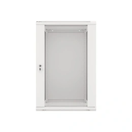 Lanberg rackszekrény (19", 18U, fali, 600x600 mm, lapraszerelt, szürke)
