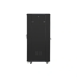 Lanberg rackszekrény (19", 32U, 600x800 mm, 720mm mély, lapraszerelt, fekete)