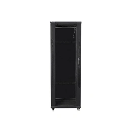 Lanberg rackszekrény (19", 37U, 600x600, lapraszerelt, 520mm mély, szabadon álló, fekete)